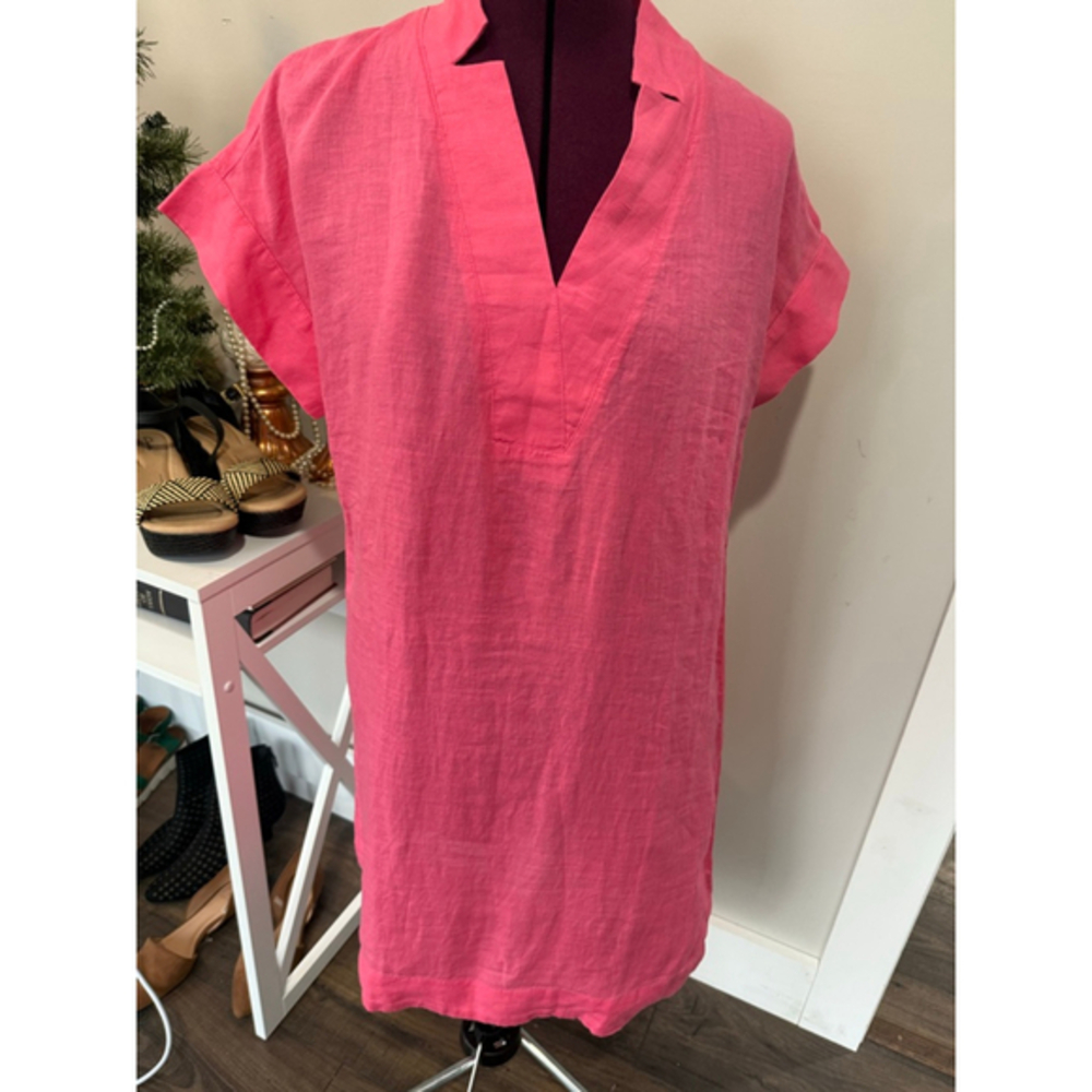 New Talbot’s Linen Shift Dress Small